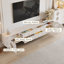 Meuble télé moderne en bois manufacturé beige-643317695