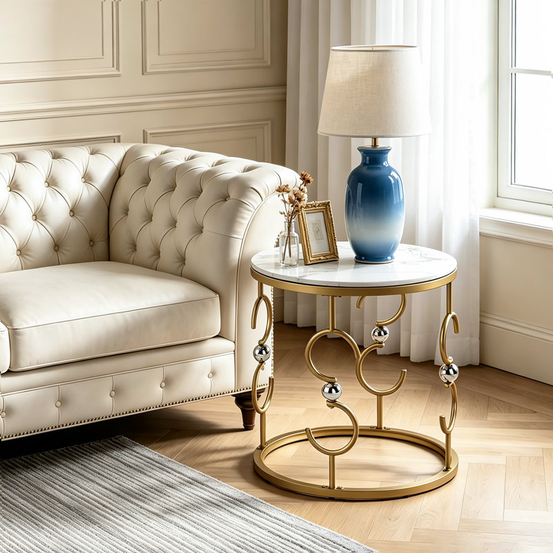Side Table with Storage