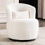 Chaise d'appoint pivotante de 25,59 po Andesine-737631809