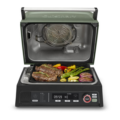FlavorBoost 8-in-1 Outdoor Electric Grill