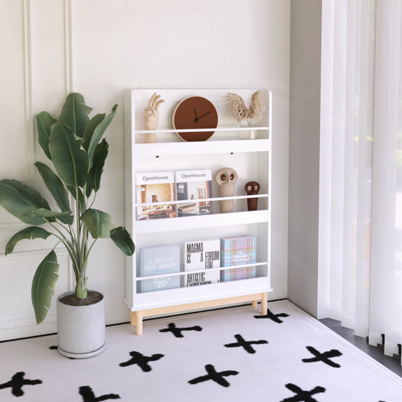 Bibliothèque avec 3 tablettes de présentation