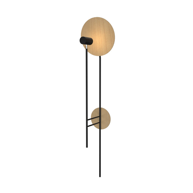 Applique murale à bras 1 lumière Dot, Érable