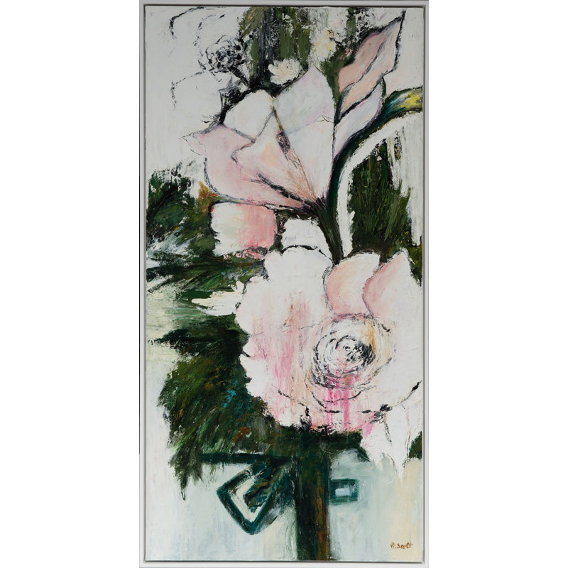 «Corsage» par H. Scott - Reproduction d'art sur papier encadrée