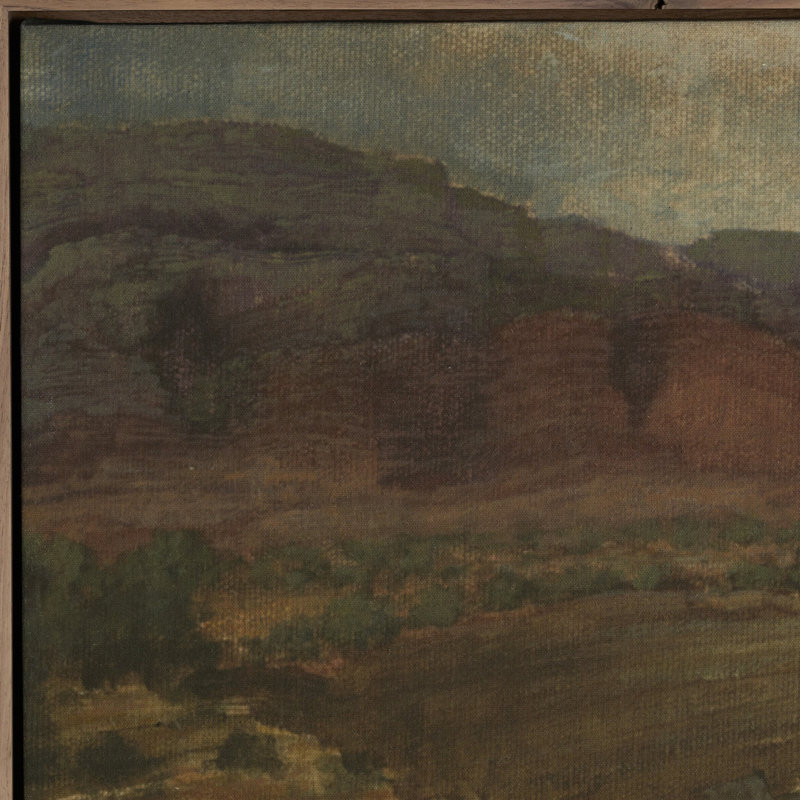 Desert Hues II Painting by Aileen Fitzgerald, 19.5" H x 40" W
