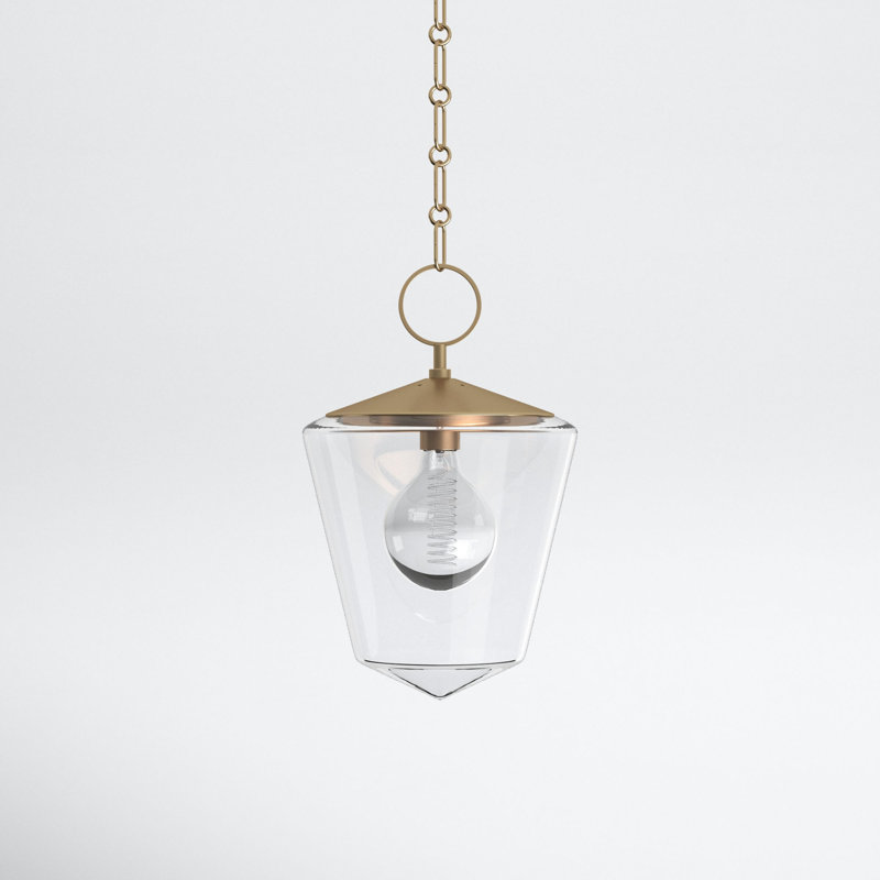 Greene 1 - Light Pendant, Aged Brass