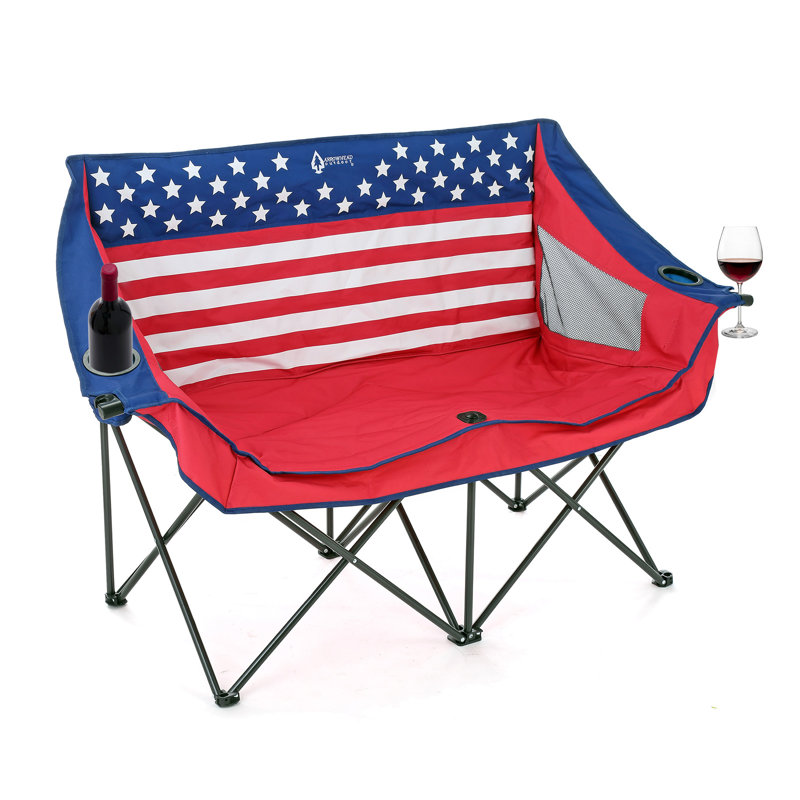 Folding Camping Chair, Red