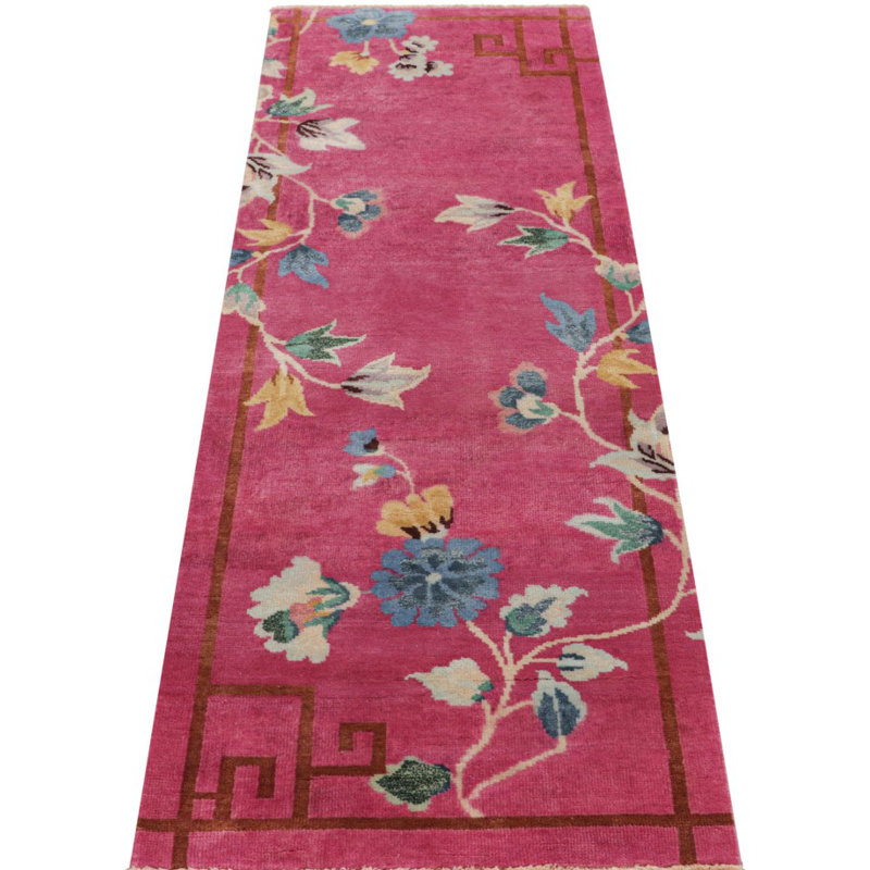 One-of-a-Kind 2'1x6'2 Hand Knotted Area Rug