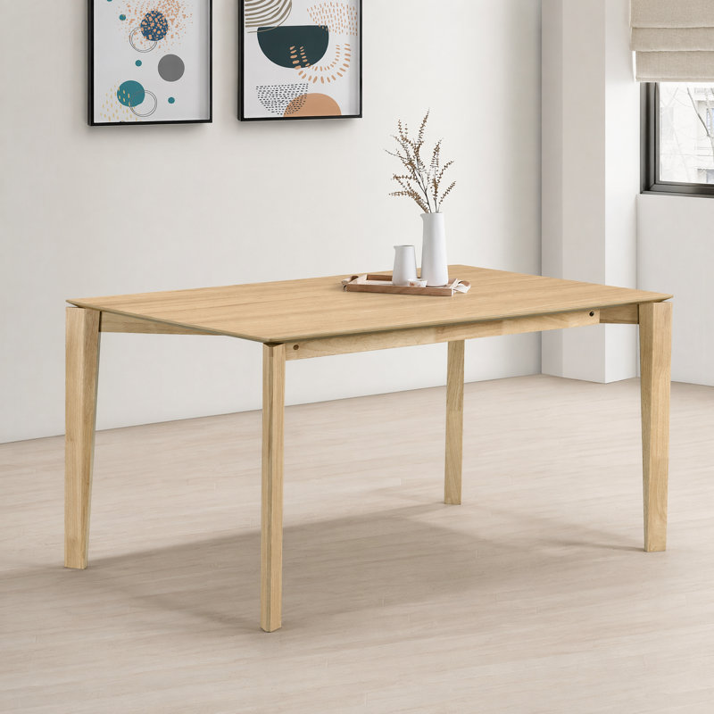 Sierra Wood Dining Table, Oak