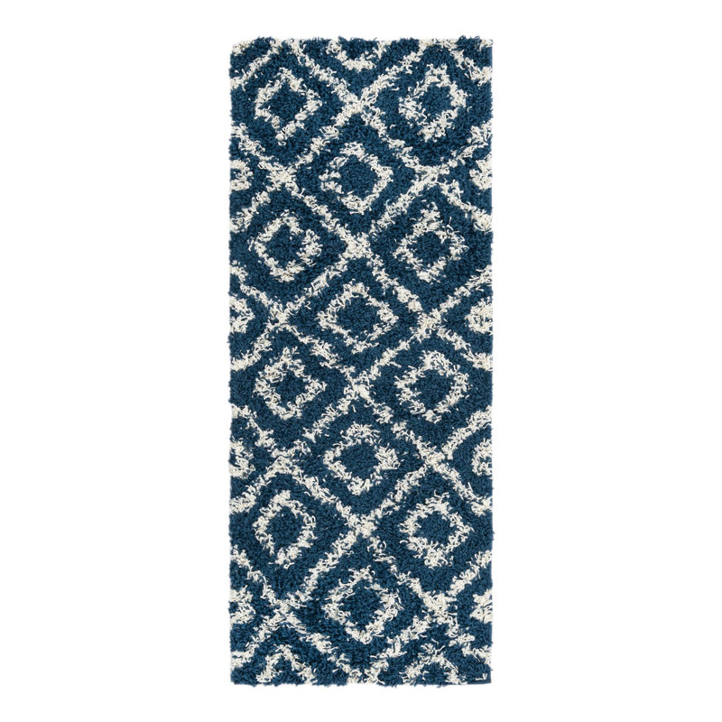 Tapis à poils longs Foundry Select Ruth Trellis, Tapis de couloir 2 pi x 5 pi