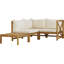 Ensemble de conversation modulaire avec coussins 4 pièces Wimmer-1156967931-1156967934