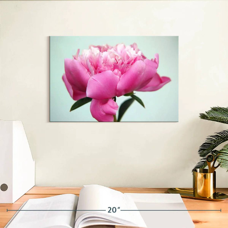 Fleur de pivoine Harnek, H 8 po x l 12 po