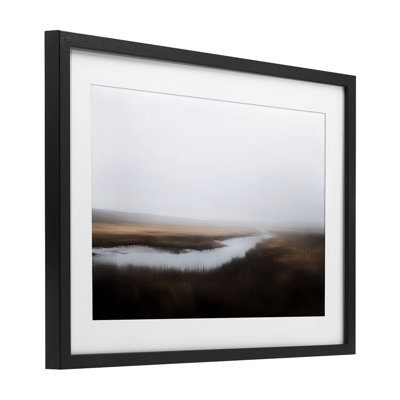 «Still Lake Illusion», reproduction d'art sous verre, design par Novae