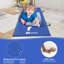Tapis de gymnastique pliable 2 pliable 6 pi x 2 pi, 2 panneaux, imperméable et polyvalent-108790649