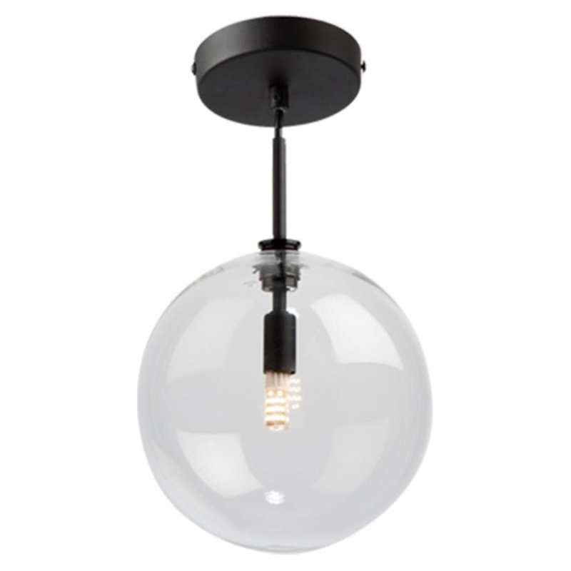 Gwyndaf Glass Semi Flush Mount