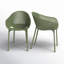 Chaise d'appoint empilable pour patio Farrah-1582597410
