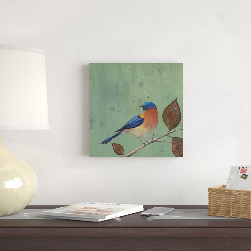 Oiseau au repos II, H 12 po x l 12 po x P 1 po