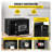 0.8 Cu. Ft. Steel Safe Box with Fingerprint Scanner, Digital Keypad, and Dual Keys for Home or Office Security