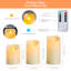 Paquet de 3 bougies sans flamme multifonctionnelles (S / M / L) - Scintillement réaliste, minuterie réglable et luminosité