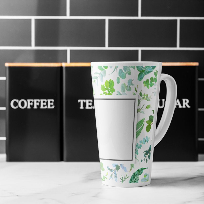 Leaves Latte Mug