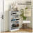 Narrow Shoe Storage Cabinet For Entryway With 3 Flip Drawers And Adjustable Shelves, Shoe Rack Organizer For 18 Pairs Of Shoes, White