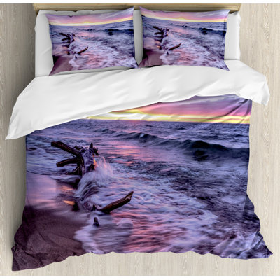 Driftwood Coastal Duvet Cover