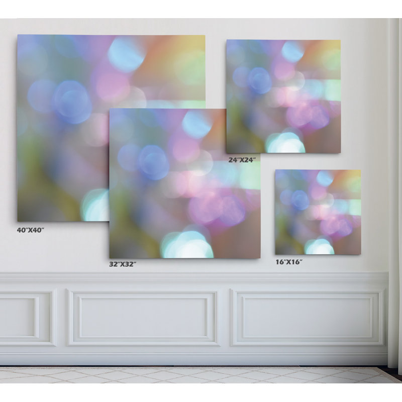 'Light Effects I' Oil Painting Print, Wrapped Canvas, 16" H x 16" W x 1.5" D