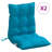 vidaXL Lowback Chair Cushion Set of 2 Light blue-1852266887-1839190993
