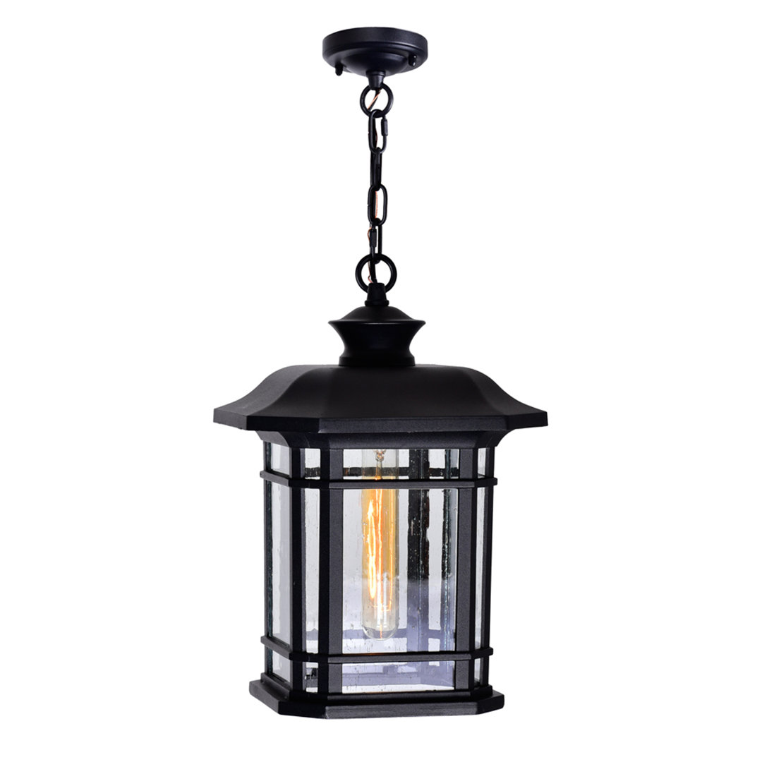 Rigdon Modern Outdoor 1-Light Pendant for Patio, Garden, and Backyard Alcott Hill®