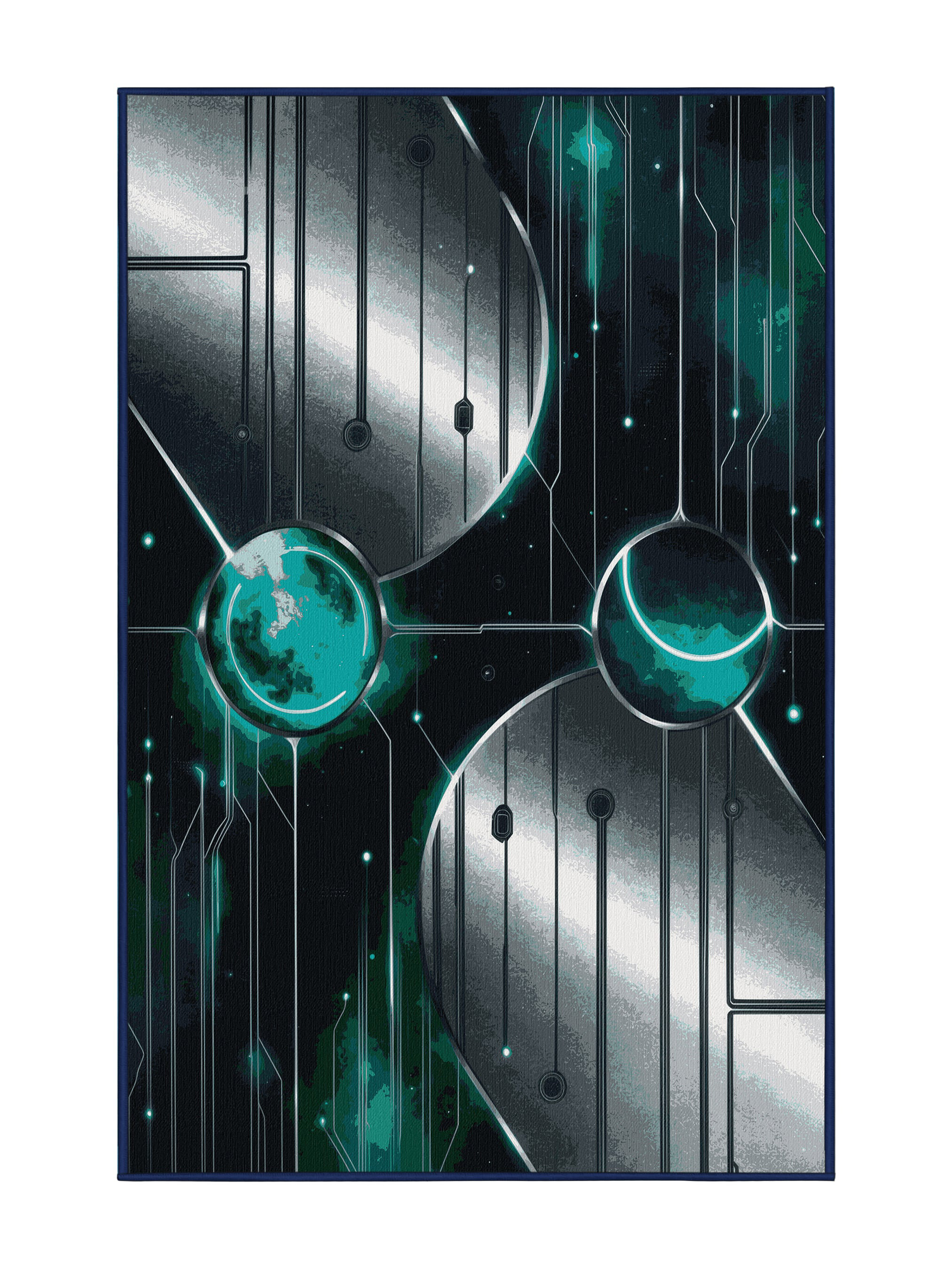 Orren Ellis Stellar Axis Rug | Wayfair