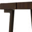 Table basse Ally XL, incrustations en métal doré, brun Parota -111734937