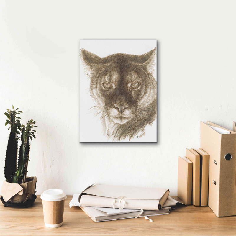 Malcontent' by Barbara Keith, Canvas Wall Art, 16" H x 12" W x 0.75" D
