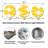 Abstract Retro, Geometric Pattern IV - 3 Piece Wall Décor Set