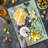 Ambesonne Outer Space Cutting Board Large Size Alien and Dog Multicolor