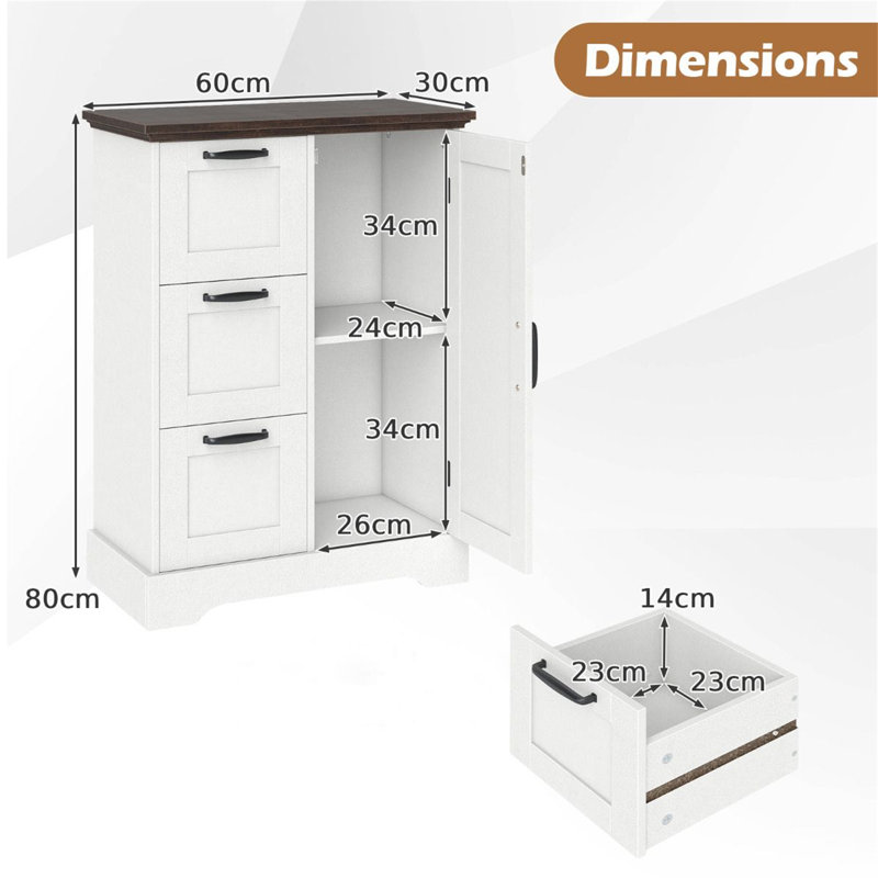 Freestanding Bathroom Cabinet