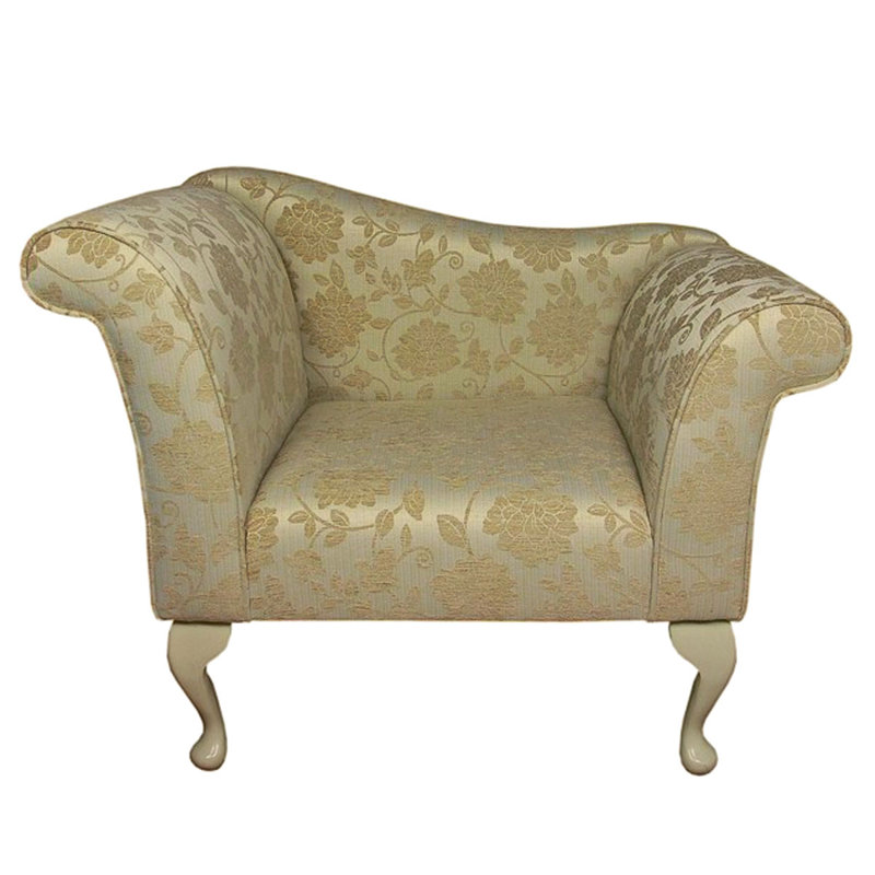 94cm Wide Tufted Armchair, Gold