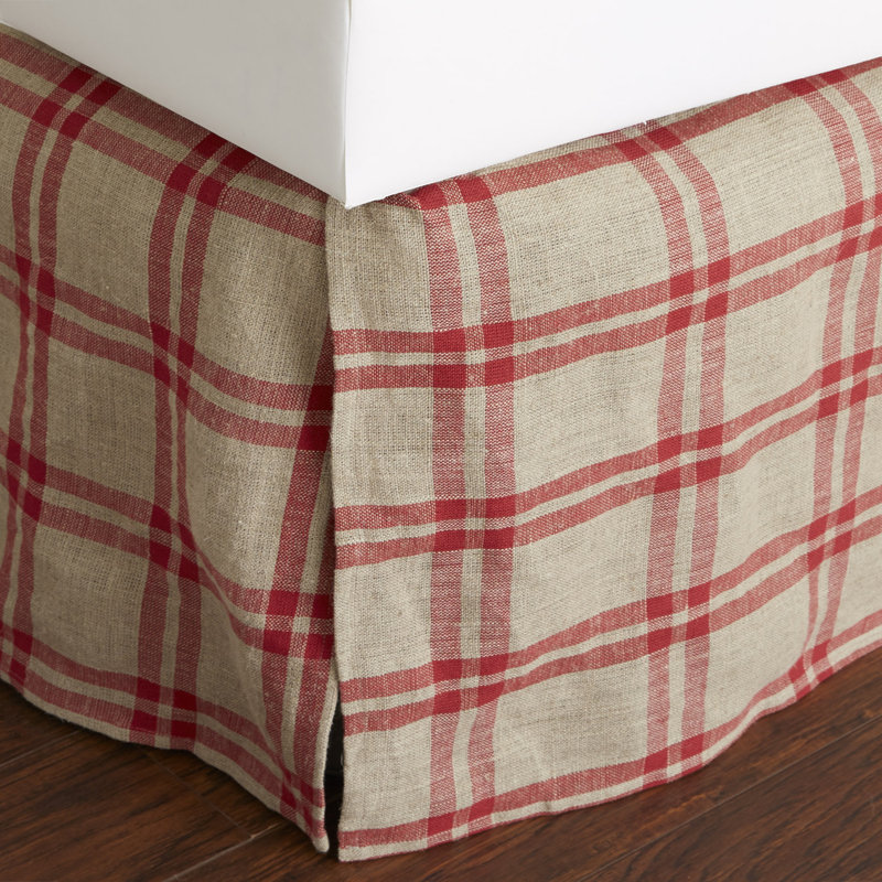 Lance Linen Tailored Bed Skirt, Full