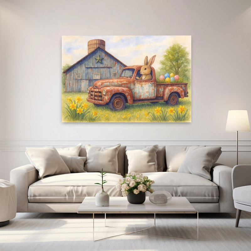 Bringing Easter Joy by Anthony Smith - Wrapped Canvas Print, 101.6cm H x 152.4cm W