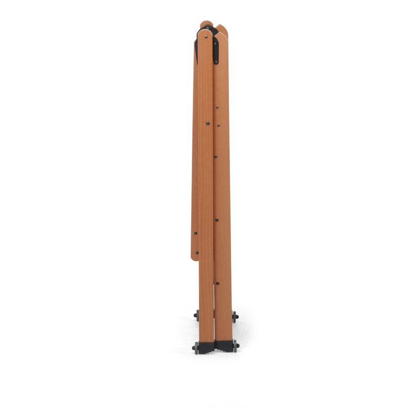 4 - Step Wood Small Step Ladder, Walnut