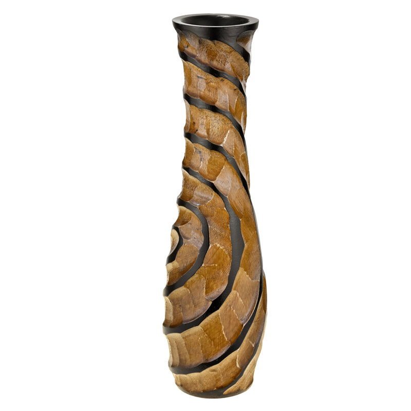 Handmade Wood Table Vase