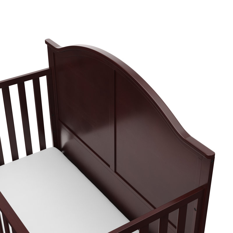 Lit de bébé convertible 5-en-1 Graco Wilfred, Espresso, Lit à barreaux