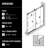 Hamilton 56-60" W x 78" H Sliding Frameless Shower Door with 3/8" Clear Glass-89151704