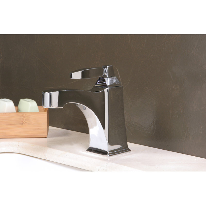 Intrigue Single-handle Bathroom Faucet with Drain Assembly
