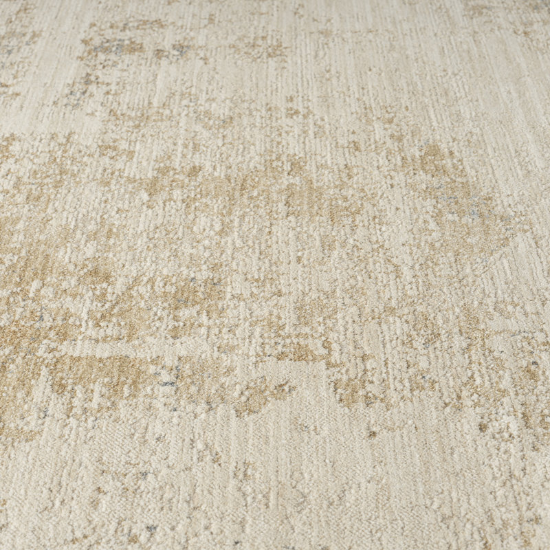 Tapis d'intérieur moderne tissé à la machine Kwamane, Rectangle 7 pi 9 po x 10 pi