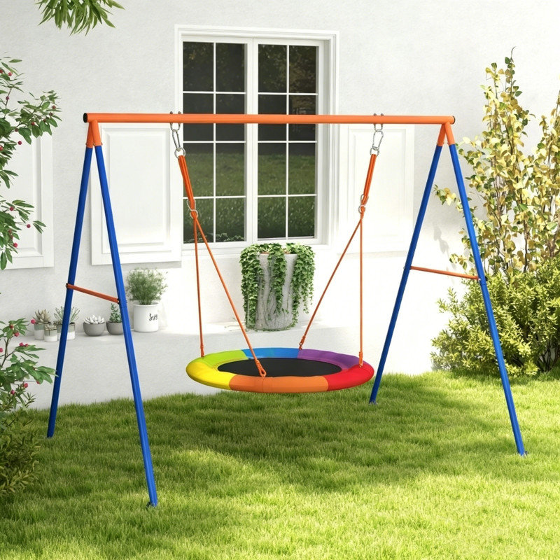 CLIY Swing Set with