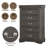 Louis Philippe Dark Gray Chest-1327455945