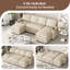 Corner Sofa Bed, U-shaped Sleeper Sectional Couch Bed, 3-in-1 Convertible Pull Out Sofa Bed With Adjustable Backrest, Storage, Usb And Cup Holder For Living Room-591668793