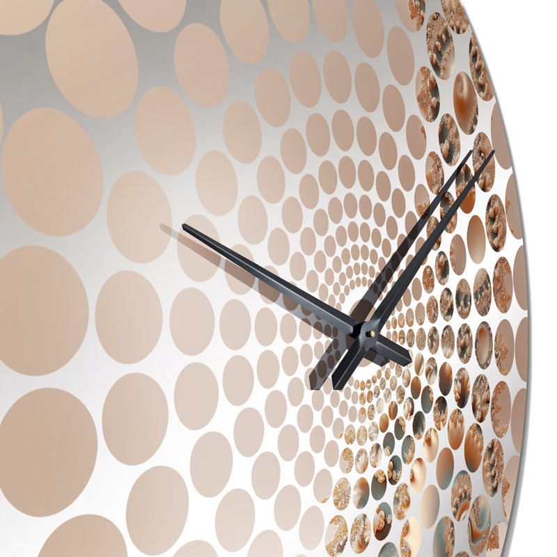 Walshaw - Horloge murale géométrique abstraite, Très grand