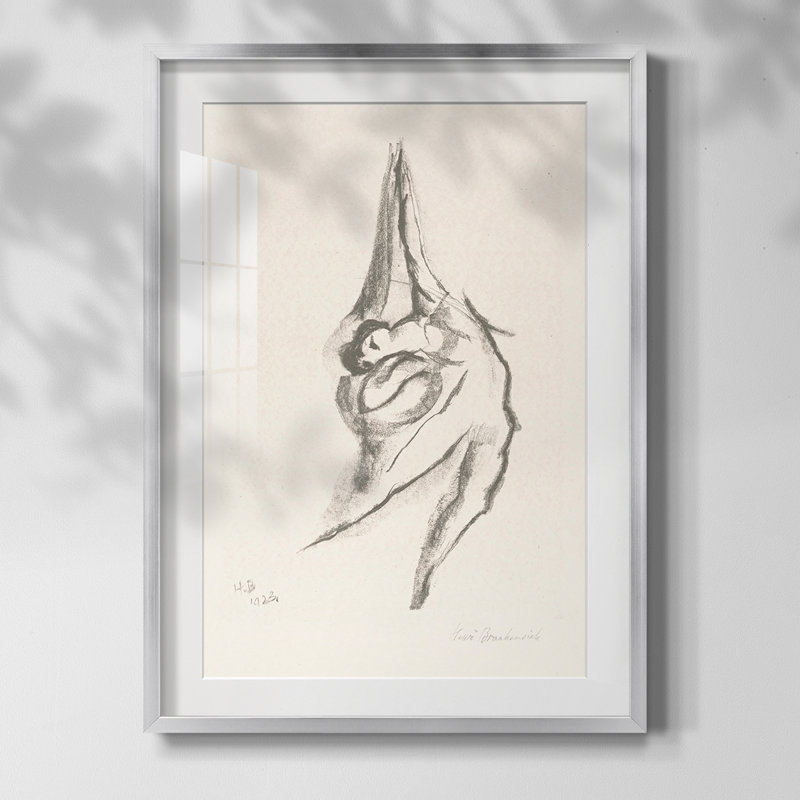 Croquis rétro, impression encadrée