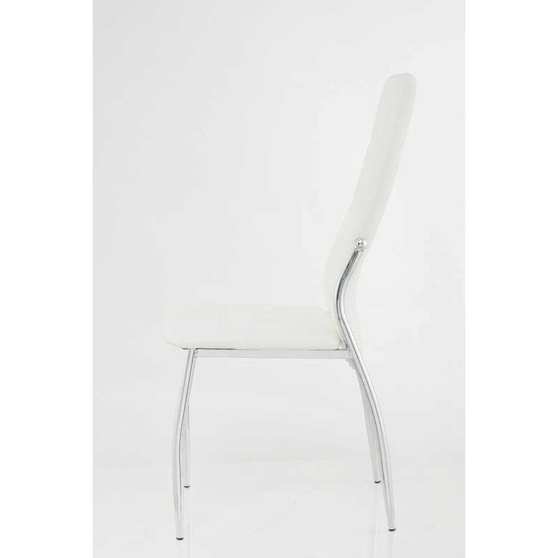 Chaise d'appoint Keriona, Blanc
