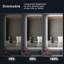 Miroir rectangulaire rétroéclairé pour salle de bain 30 po x 40 po